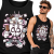 TANK TOP  ANIMOWANY  ICE CREAM SKULL